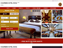 Tablet Screenshot of chairmenhotel.com